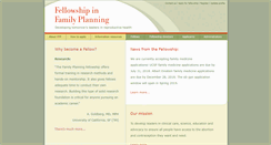 Desktop Screenshot of familyplanningfellowship.info